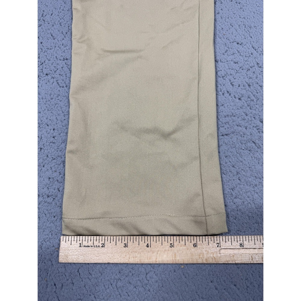 Barbell Pants Mens 34x32 Beige Microfiber Performance Chino Casual Travel Golf - Picture 8 of 10